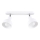 Φωτιστικό σποτ ELBA 2xE27/15W/230V λευκό