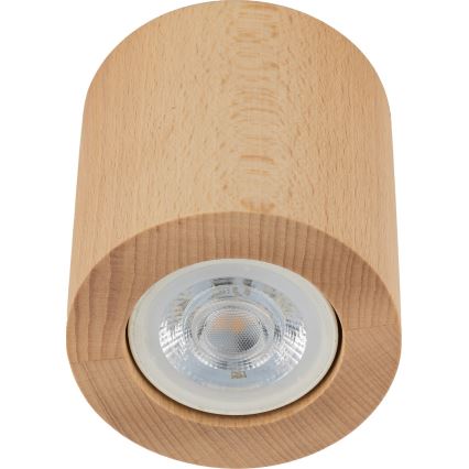 Φωτιστικό σποτ EVE 1xGU10/10W/230V οξιά