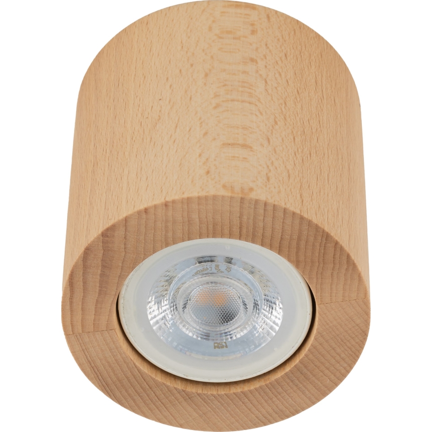 Φωτιστικό σποτ EVE 1xGU10/10W/230V οξιά