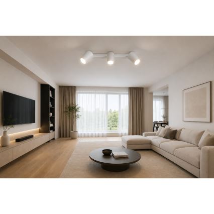 Φωτιστικό σποτ FAMA 3xGU10/30W/230V λευκό