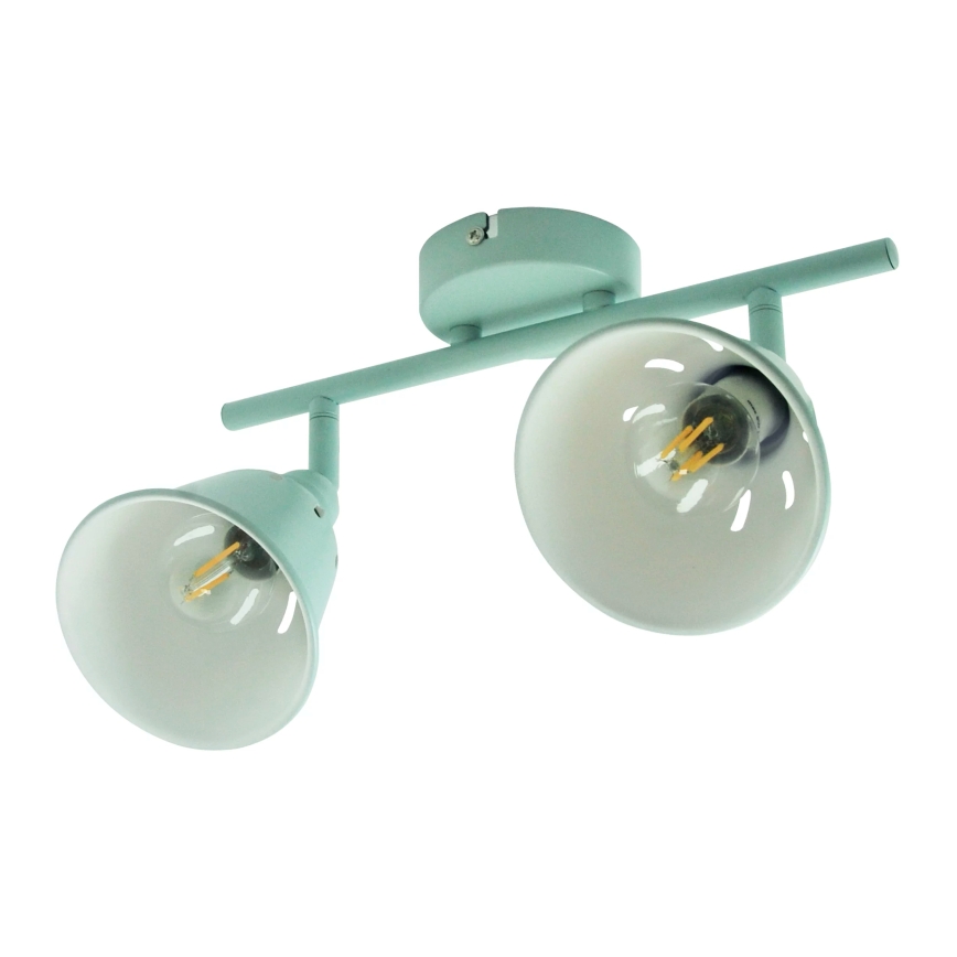 Φωτιστικό Σποτ FIONA 2xE14/8W/230V πράσινο