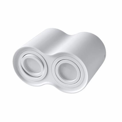 Φωτιστικό σποτ HADAR 2xGU10/10W/230V λευκό