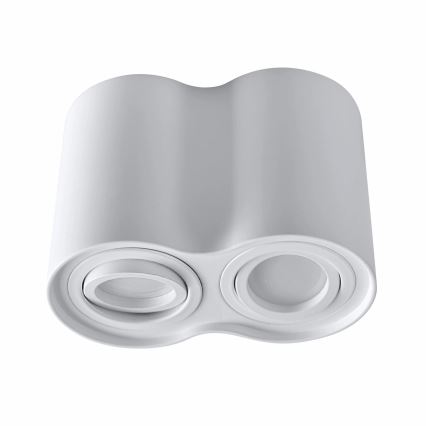 Φωτιστικό σποτ HADAR 2xGU10/10W/230V λευκό