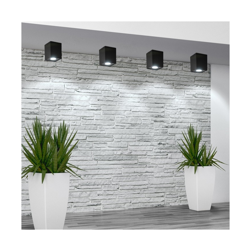 Φωτιστικό σποτ HADAR Q1 1xGU10/10W/230V μαύρο