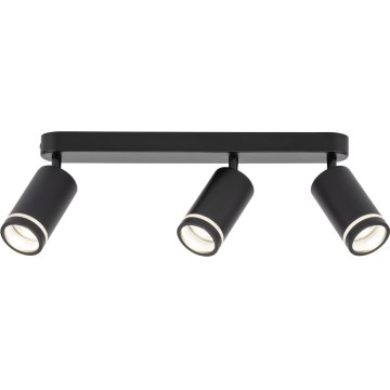 Φωτιστικό σποτ JET 3xGU10/10W/230V μαύρο