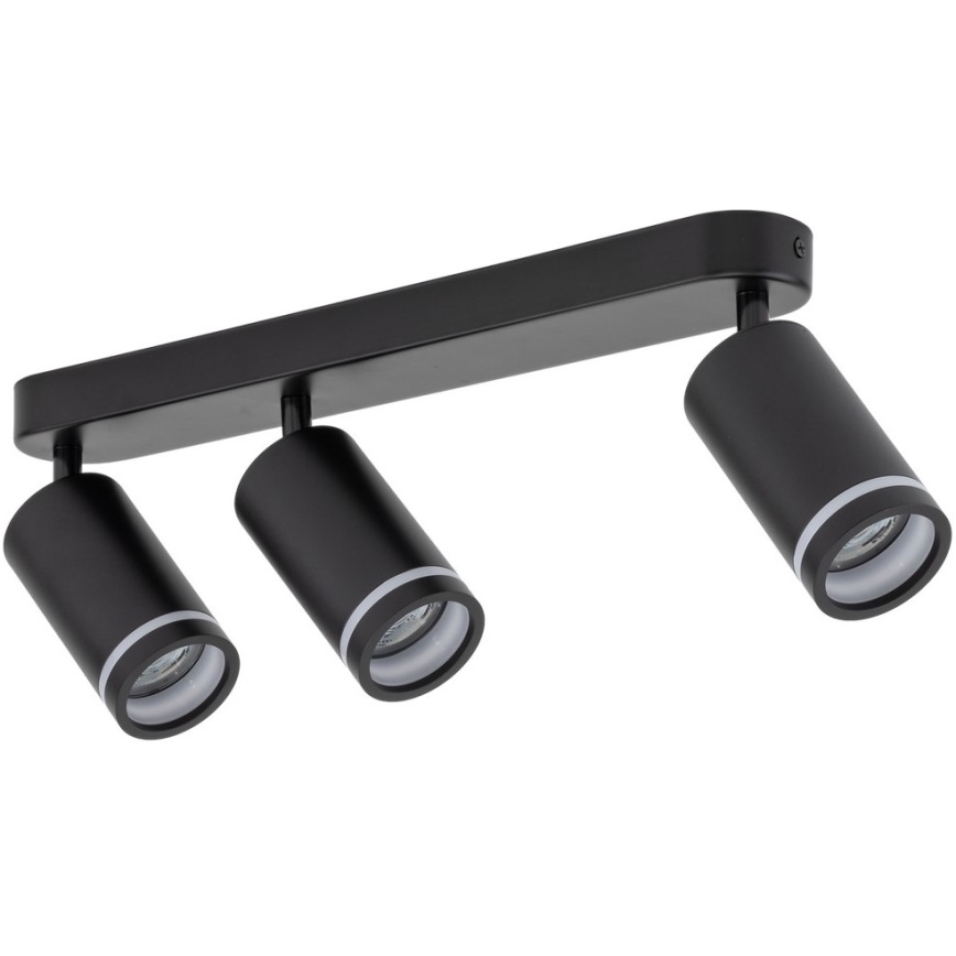 Φωτιστικό σποτ JET 3xGU10/10W/230V μαύρο