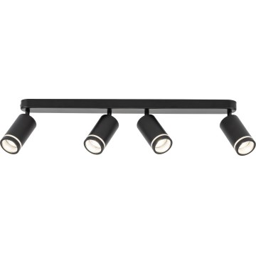 Φωτιστικό σποτ JET 4xGU10/10W/230V μαύρο