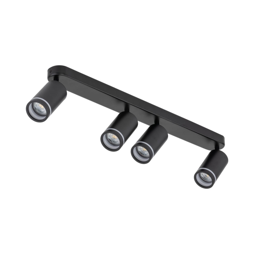 Φωτιστικό σποτ JET 4xGU10/10W/230V μαύρο