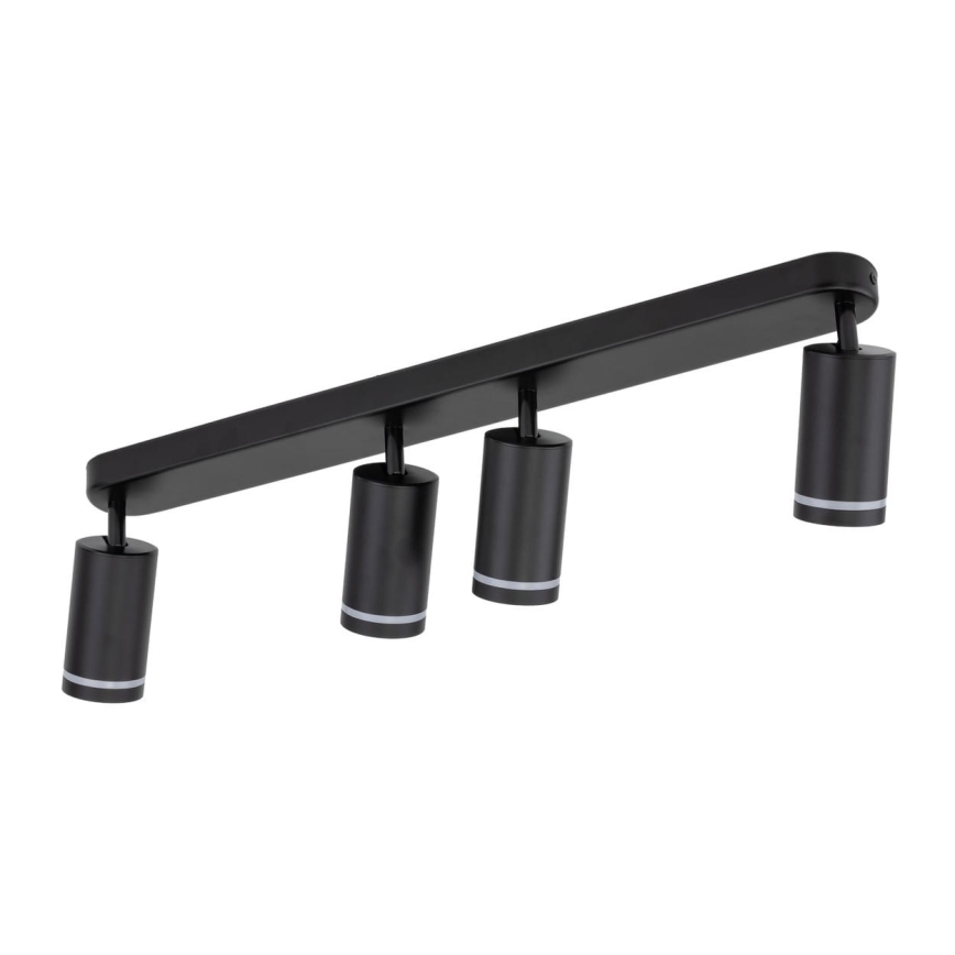 Φωτιστικό σποτ JET 4xGU10/10W/230V μαύρο