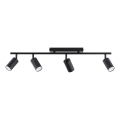 Φωτιστικό σποτ KAMEL 4xGU10/10W/230V μαύρο