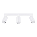Φωτιστικό σποτ KARBON 3xGU10/10W/230V λευκό