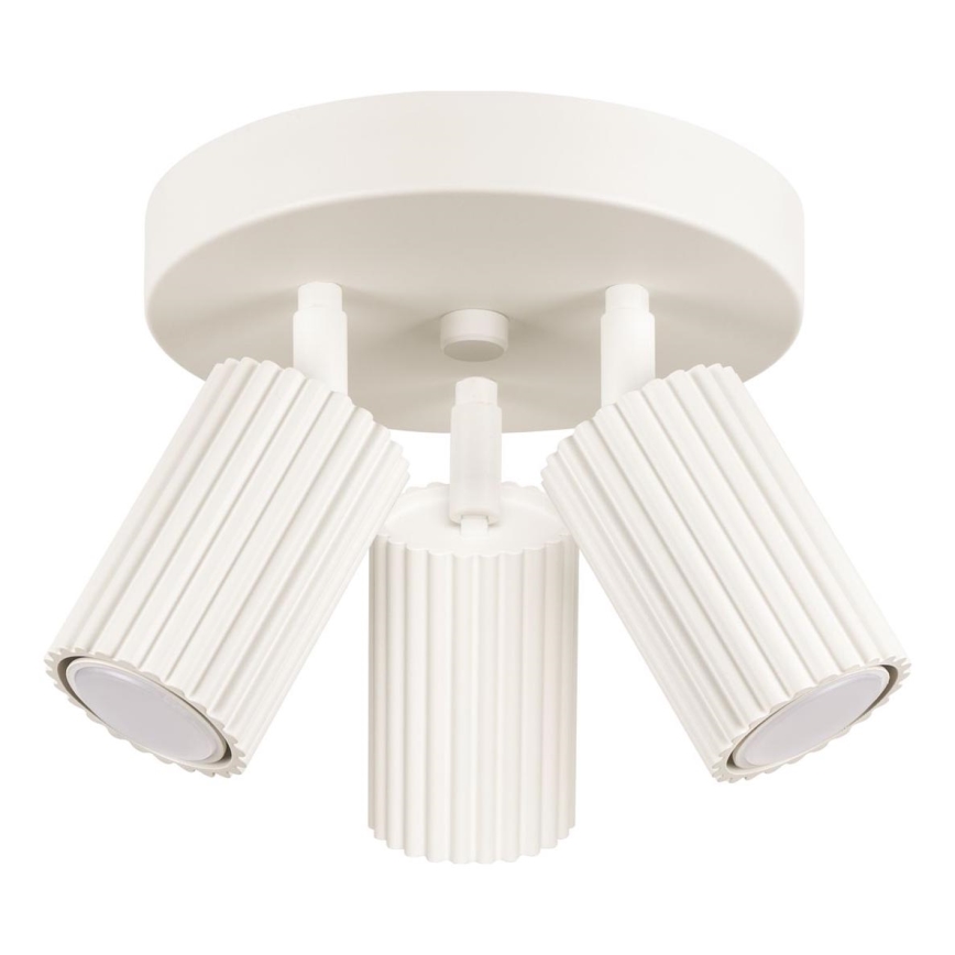 Φωτιστικό σποτ KARBON 3xGU10/10W/230V κρεμ