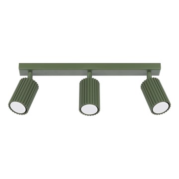 Φωτιστικό σποτ KARBON 3xGU10/10W/230V πράσινο