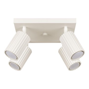 Φωτιστικό σποτ KARBON 4xGU10/10W/230V κρεμ