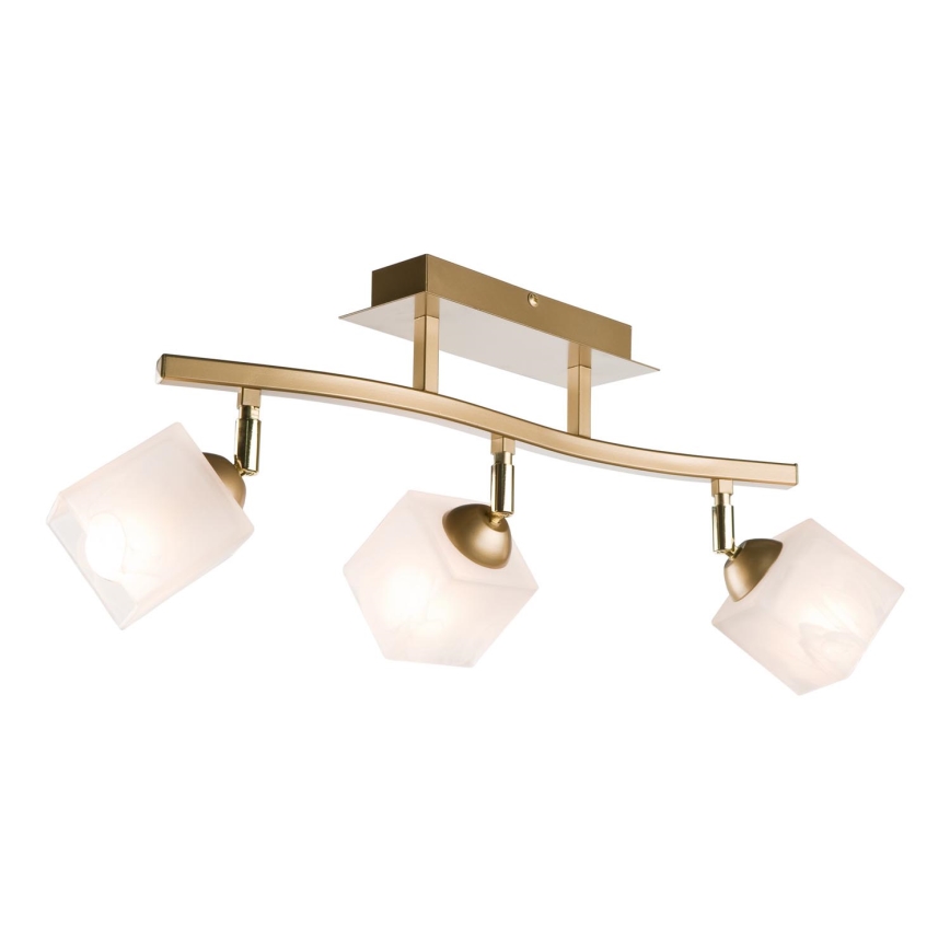 Φωτιστικό σποτ KLARA 3xE14/40W/230V χρυσό