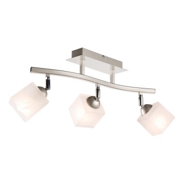 Φωτιστικό σποτ KLARA 3xE14/60W/230V ματ χρώμιο