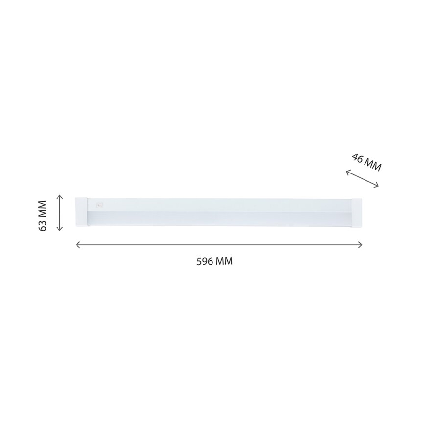 Φωτιστικό σποτ Κουζίνας LED για κάτω από το ντουλάπι AQUATICA LED/15W/230V 6000K IP44