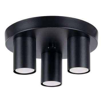 Φωτιστικό σποτ LAGOS 3xGU10/10W/230V μαύρο