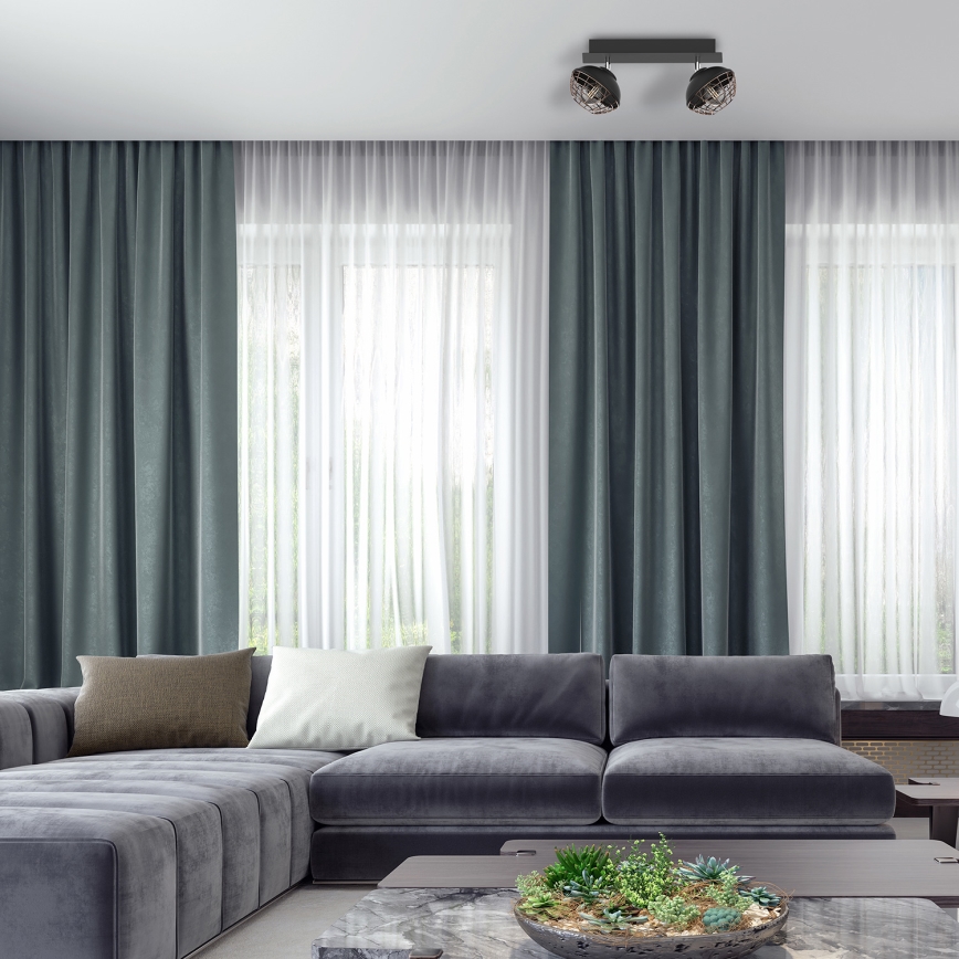 Φωτιστικό σποτ LOGAN 2xE14/40W/230V