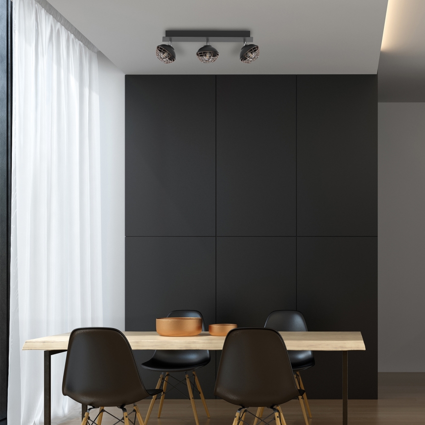 Φωτιστικό σποτ LOGAN 3xE14/40W/230V