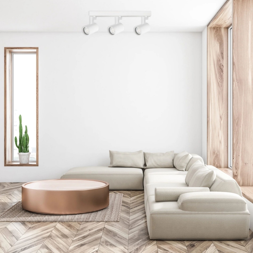 Φωτιστικό σποτ LYNX 3xGU10/10W/230V λευκό