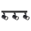 Φωτιστικό σποτ LYNX 3xGU10/10W/230V μαύρο