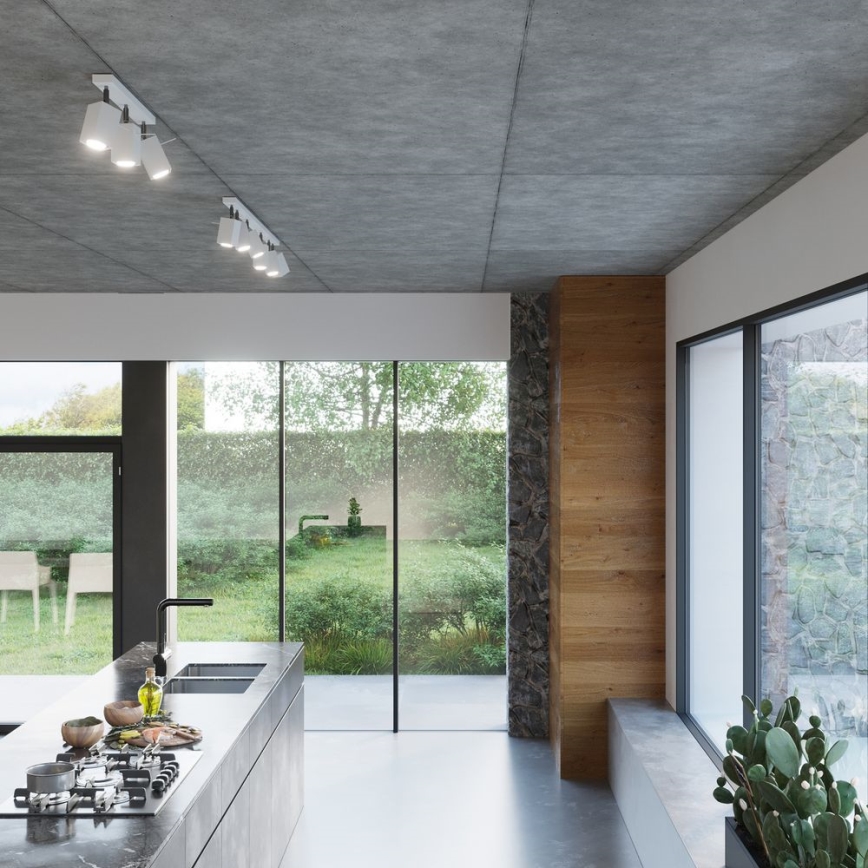 Φωτιστικό σποτ MERIDA 6xGU10/40W/230V λευκό