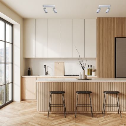 Φωτιστικό σποτ NEO 2xGU10/8W/230V λευκό