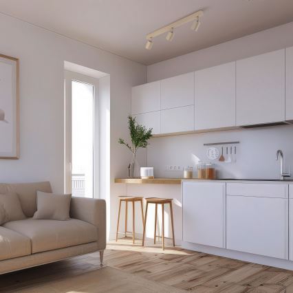 Φωτιστικό σποτ NEX 3xGU10/10W/230V μπεζ