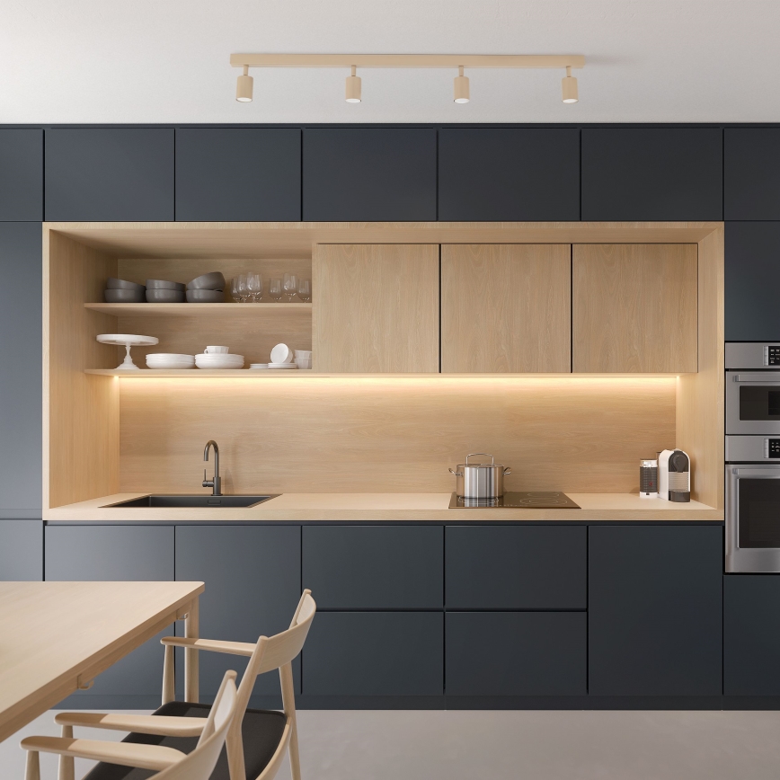 Φωτιστικό σποτ NEX 4xGU10/10W/230V μπεζ