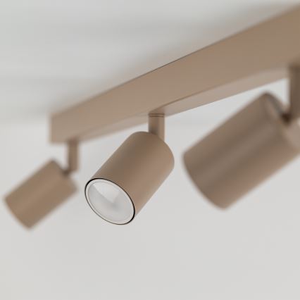 Φωτιστικό σποτ NEX 4xGU10/10W/230V μπεζ