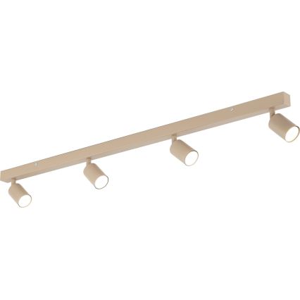 Φωτιστικό σποτ NEX 4xGU10/10W/230V μπεζ