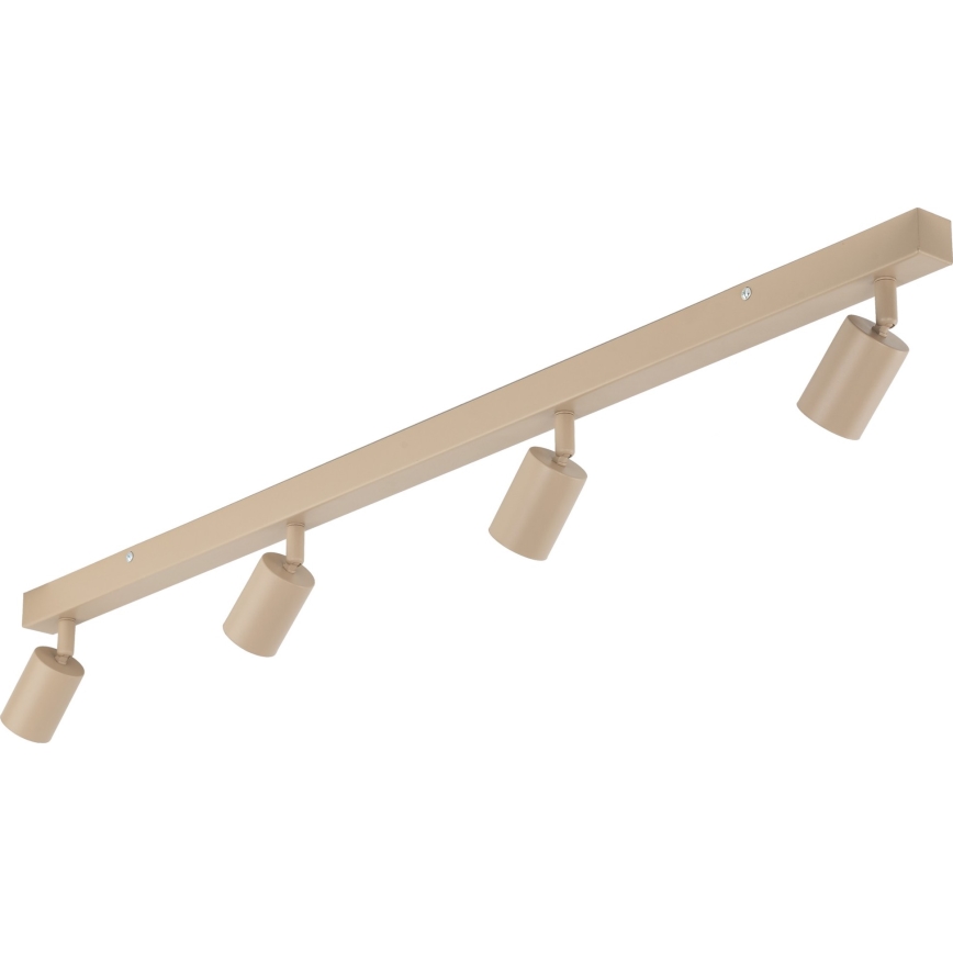 Φωτιστικό σποτ NEX 4xGU10/10W/230V μπεζ