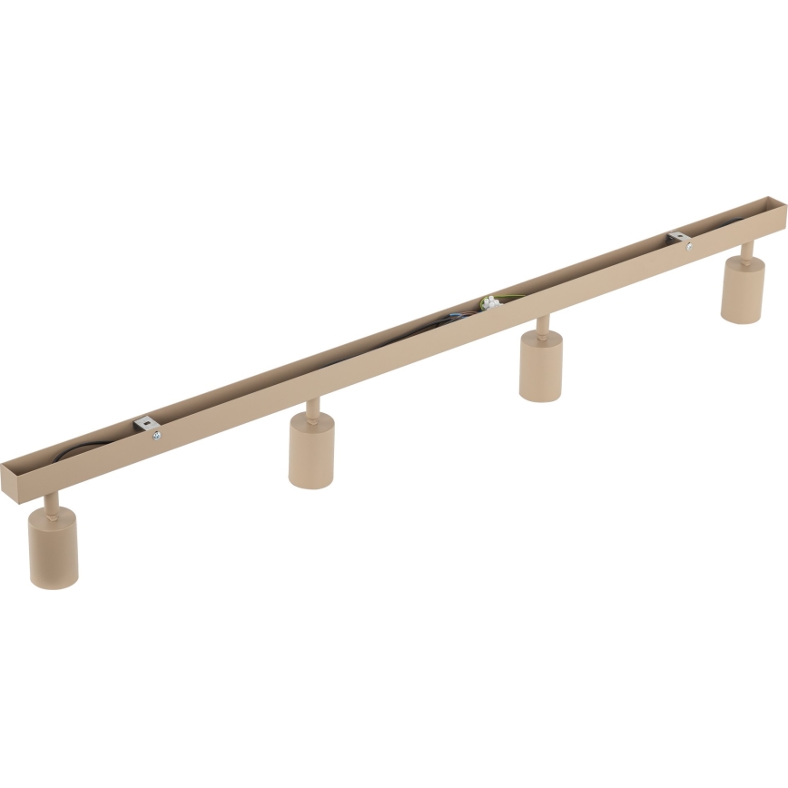 Φωτιστικό σποτ NEX 4xGU10/10W/230V μπεζ