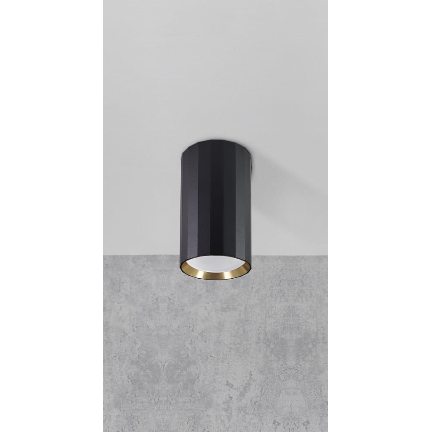 Φωτιστικό σποτ NICEA 1xGU10/10W/230V μαύρο