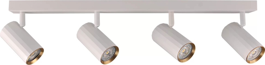 Φωτιστικό σποτ NICEA 4xGU10/10W/230V λευκό