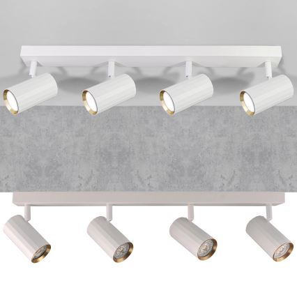 Φωτιστικό σποτ NICEA 4xGU10/10W/230V λευκό