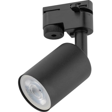Φωτιστικό σποτ ράγας TOP 1xGU10/10W/230V μαύρο
