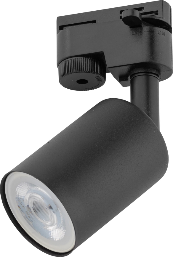 Φωτιστικό σποτ ράγας TOP 1xGU10/10W/230V μαύρο