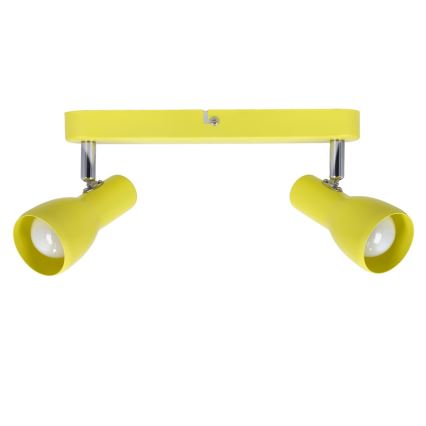 Φωτιστικό σποτ PICARDO 2xE14/40W/230V κίτρινο