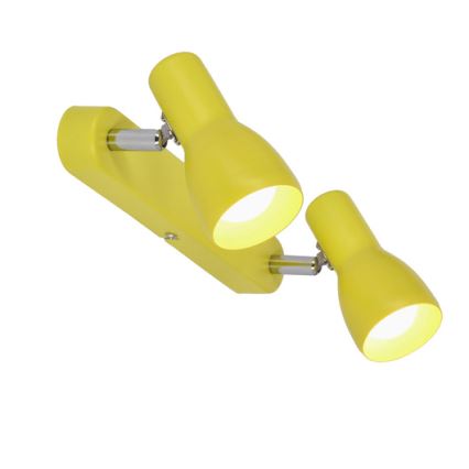 Φωτιστικό σποτ PICARDO 2xE14/40W/230V κίτρινο