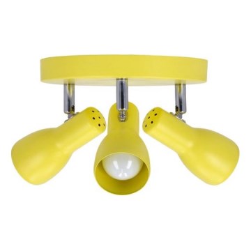 Φωτιστικό σποτ PICARDO 3xE14/40W/230V κίτρινο