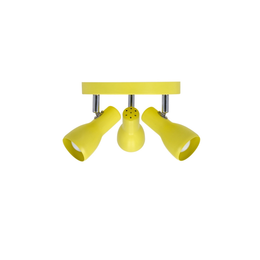 Φωτιστικό σποτ PICARDO 3xE14/40W/230V κίτρινο