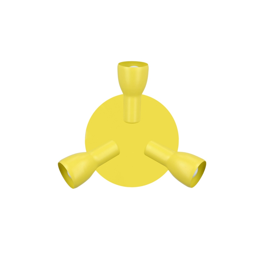 Φωτιστικό σποτ PICARDO 3xE14/40W/230V κίτρινο