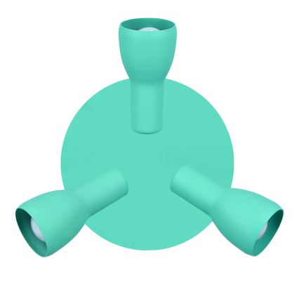 Φωτιστικό σποτ PICARDO 3xE14/40W/230V τουρκουάζ