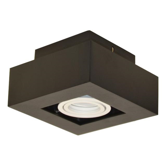 Φωτιστικό σποτ PITA 1xGU10/30W/230V μαύρο