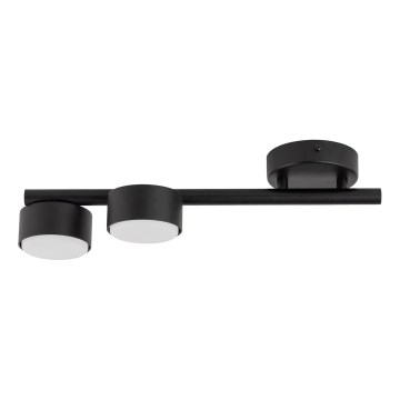 Φωτιστικό σποτ PUNTO 2xGX53/12W/230V μαύρο