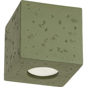 Φωτιστικό σποτ QUAD 1xGU10/10W/230V τσιμέντο/πράσινο