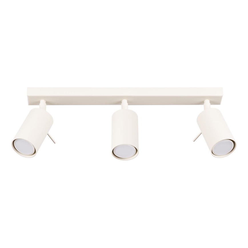 Φωτιστικό σποτ RING 3xGU10/10W/230V κρεμ