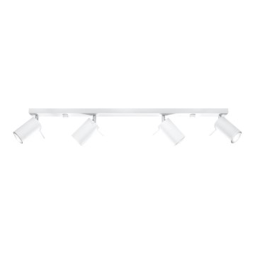 Φωτιστικό σποτ RING 4L 4xGU10/10W/230V λευκό